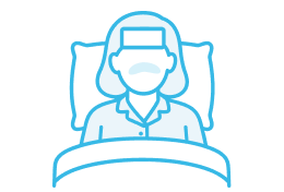 37度近くの発熱・頭痛